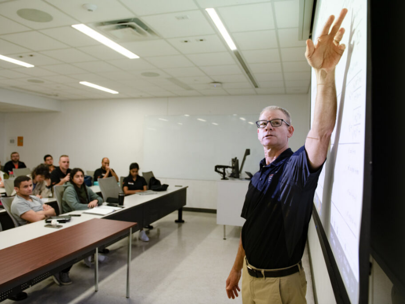 Texas engineering professor Bob Gilbert
