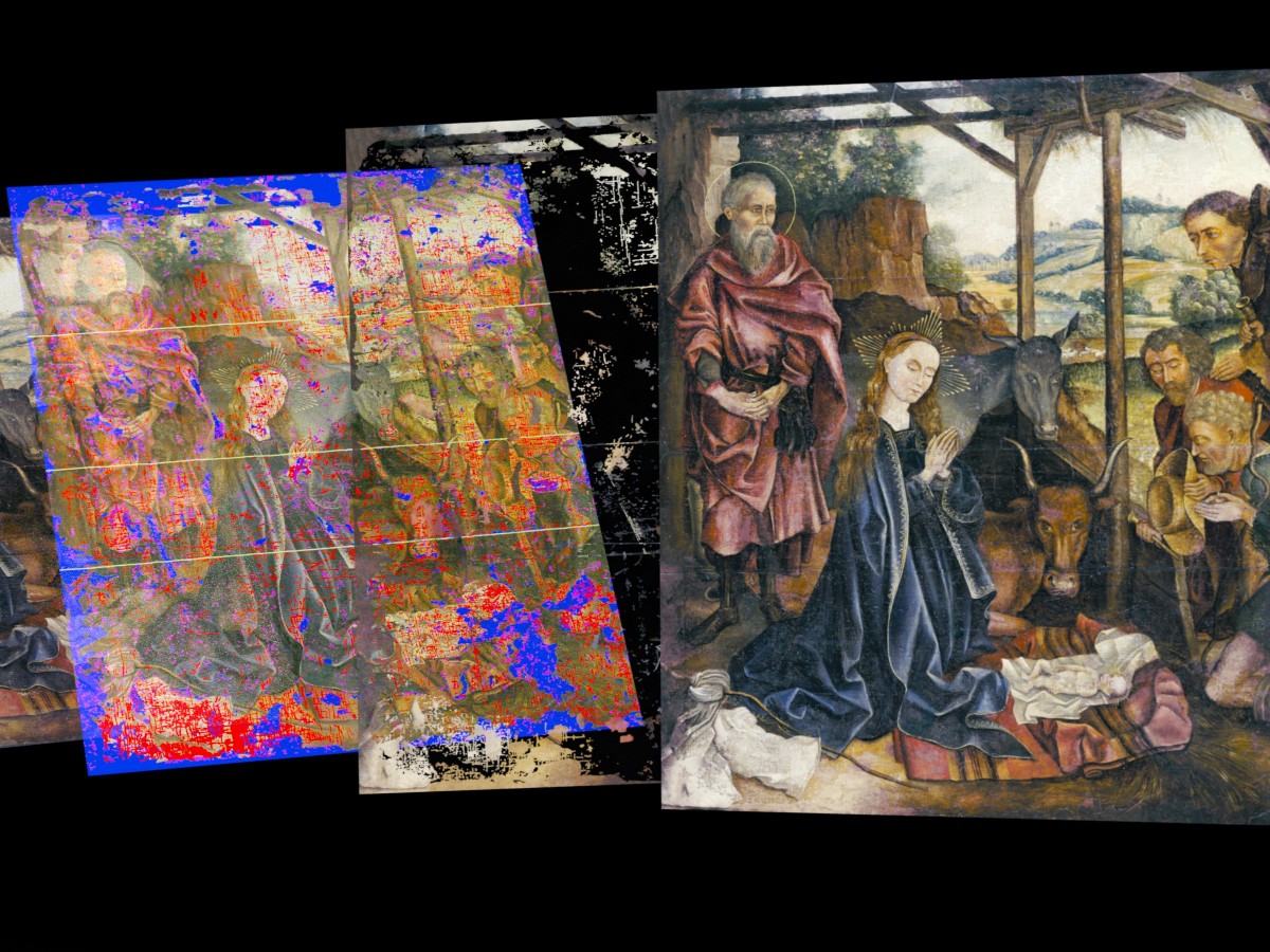 Restoring Damaged Paintings With AI 'Masks'