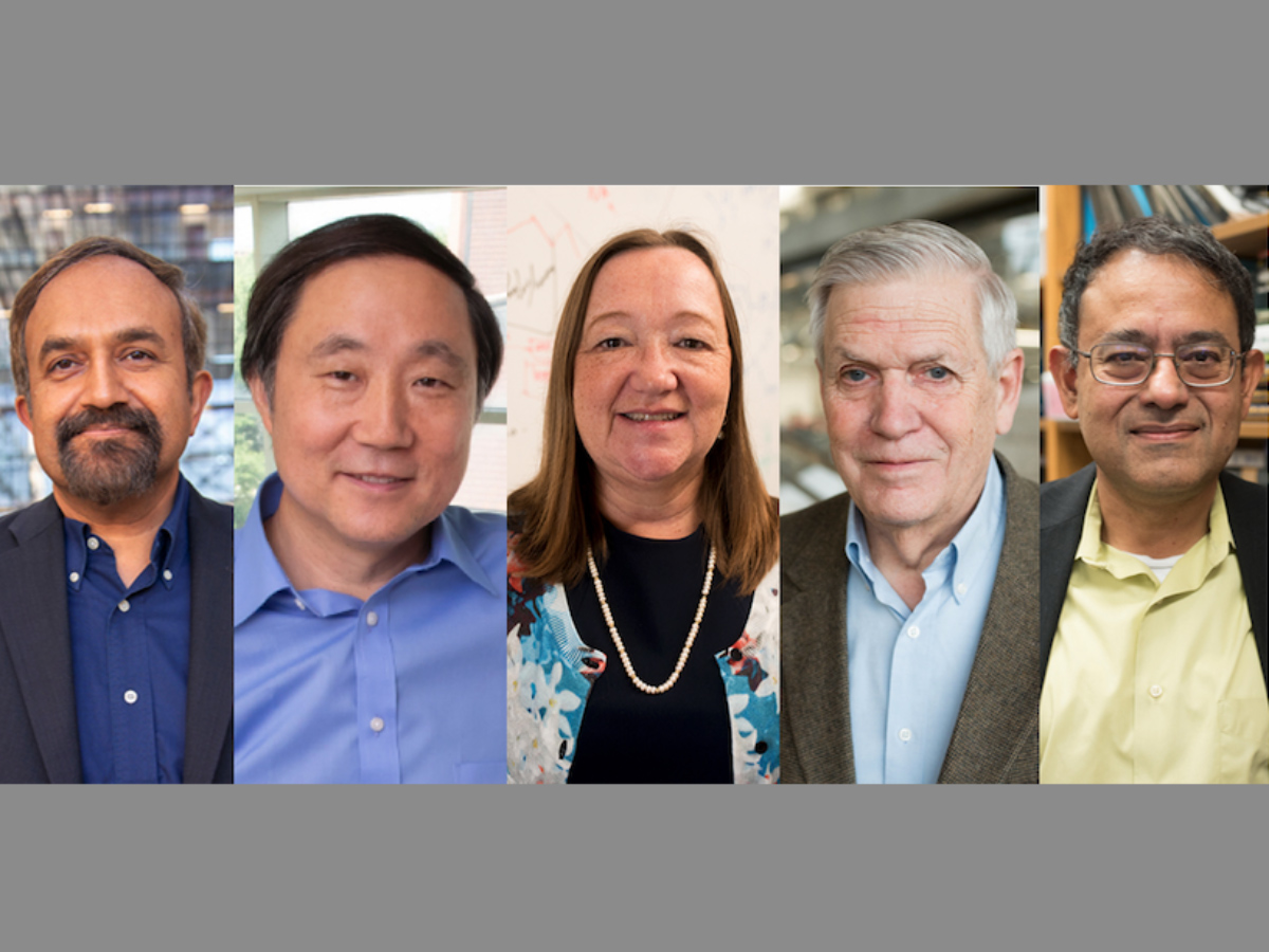 Tx engineering professors Ananth Dodabalapur, Yi Lu, Joan Brennecke, Earl Swartzlander and Sanjay Banerjee