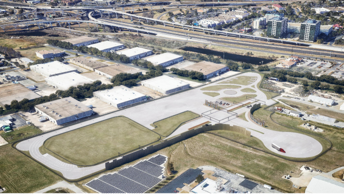 Aerial view of SMARTTrack