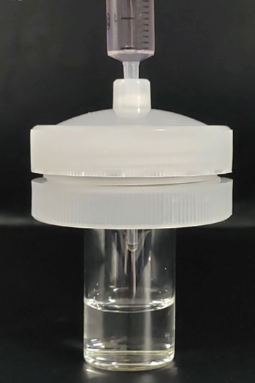 Prototype of injectable water filtration system
