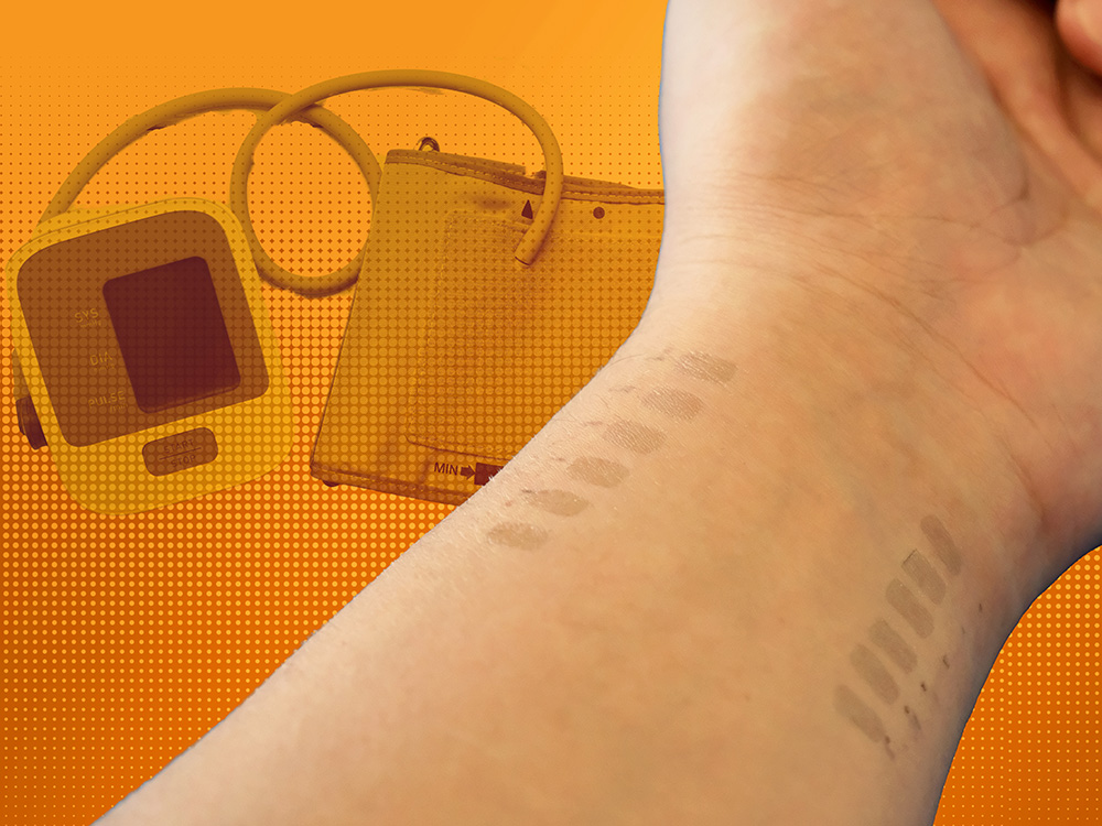 blood pressure e tattoo graphic
