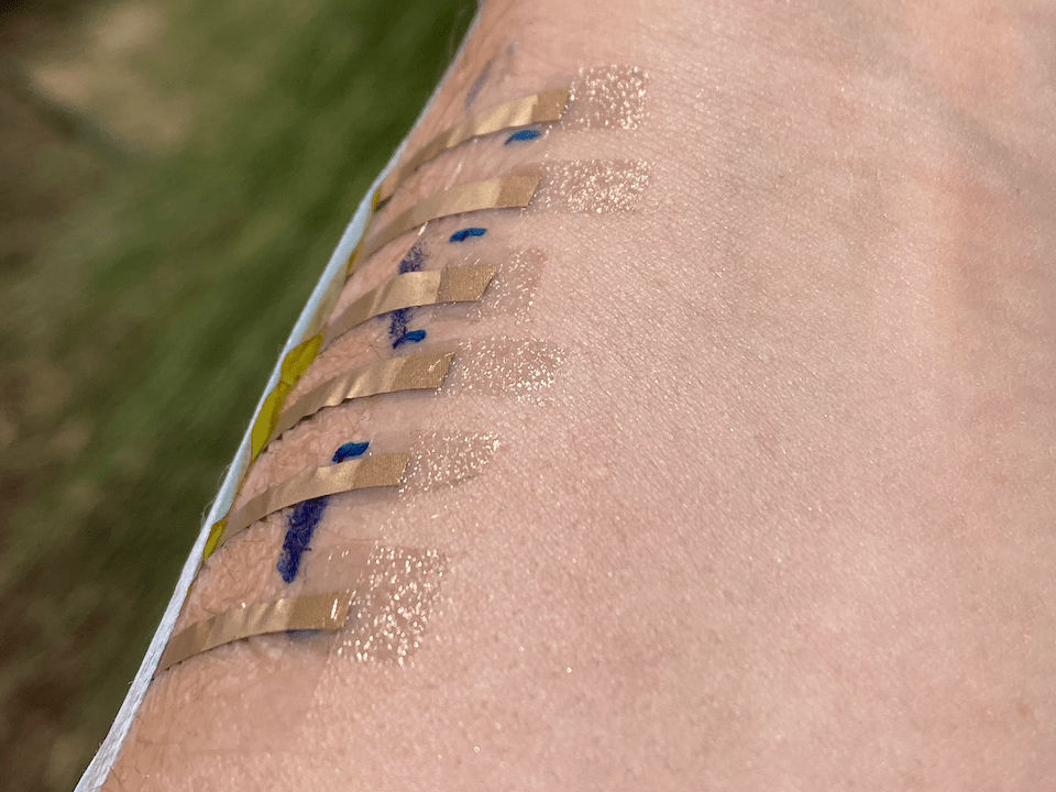 blood pressure e tattoo on arm