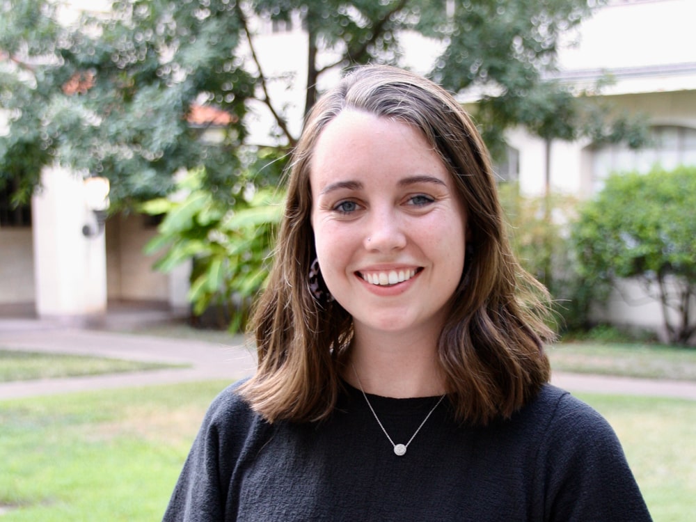 UT Austin aerospace graduate student Chloe Johnson